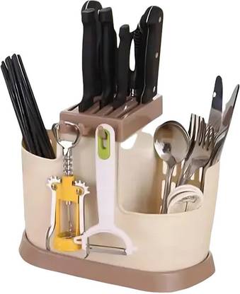 COZZEY Empty Cutlery Holder Case