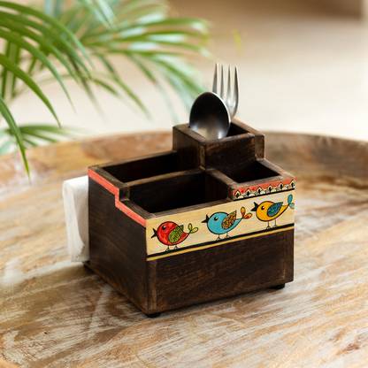 ExclusiveLane Empty Cutlery Holder Case