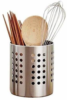 finality Multipurpose Cutlery Holder | Pen Holder | Spoon Holder - Size 11 cm Stainless Steel Cutlery Set