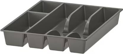 IKEA IKEA Empty Cutlery Box Drawer Case Cutlery tray, grey, Polypropylene Cutlery Set