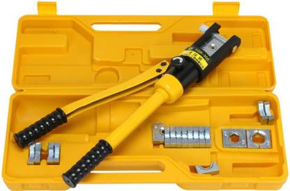 atozshop11 16-300mm With 11 Dies YQK-300 16 Ton Hydraulic Wire Battery Cable Lug Terminal Crimper Crimpingl 16-300mm With 11 Dies YQK-300 16 Ton Hydraulic Wire Battery Cable Lug Terminal Crimper Crimpingl Wire Cutter