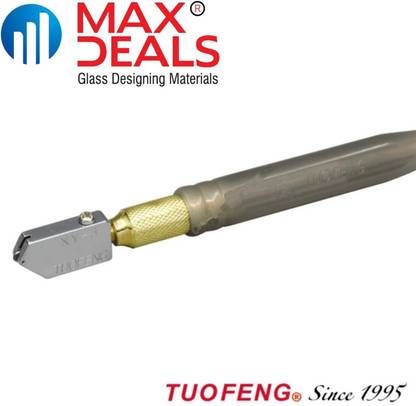max deals Glass Cutter XY-3 Tuofeng Original pack of 1 Pcs Yiyan 999 oil based Glass cutter 1 Pcs Glass Cutter