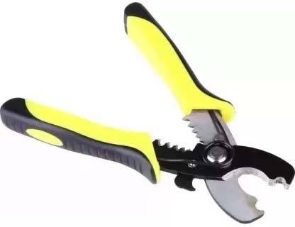 Wolzook Best Quality Portable cable Wire Stripper Knife Crimping Tool Crimper, Wire Stripping Tool,, Wire Cutter