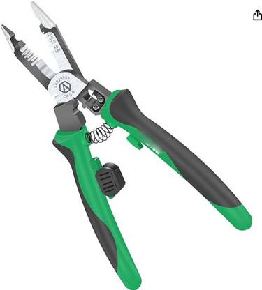 AS TOOL CENTER 7932 Needle Nose Pliers Crimper Cutter Wire Cutter