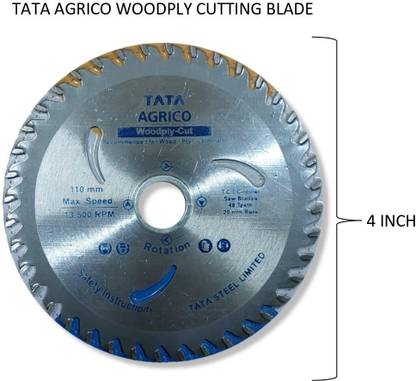 TATA AGRICO TCT SAW BLADE 4" TCT440 Wood Cutter