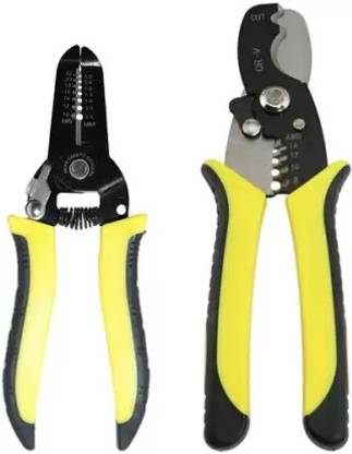 Mass Pro Cable Cutter With Wire STRIPPER Hole Multi Function for Stripping Wire Cutter