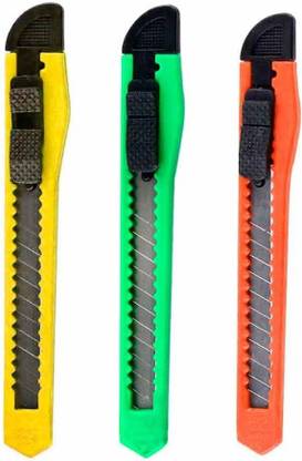 BeautyBazaar 1 Carton Cutter(9mm) Blade Snap Off Cutter Utility Knives Nipper