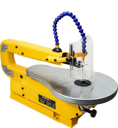Maf Pro MPSC-85 Variable Speed 16" Scroll Saw with Anti-Vibration Design for Stable Work Working (85W, 1440Rpm, Cutting Depth-50mm, Width-410mm, 0-45�) Wood Cutter