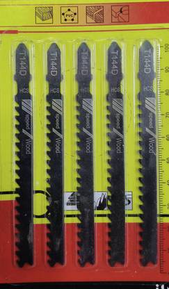 SHMART T144D JIGSAW BLADES FOR WOOD CUTTING (PACK OF 5) T144D JIGSAW BLADE FOR WOOD CUTTING Wood Cutter