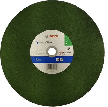 BOSCH Metal 14-inch Cut Off Wheel Set (Green, Pack of 5 pcs) Metal ...