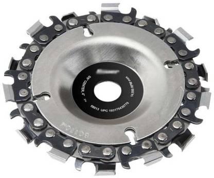 KAPIL 4 inch Grinding & Chain Wood Carving Disc for Angle Grinder Wood Cutter