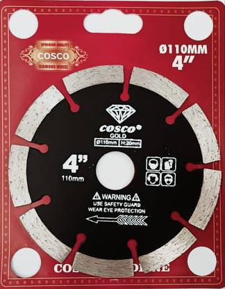MRTS Cosco 4 Inch Wall/Marble/Granite Cutting Blade Metal Cutter