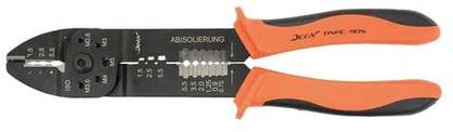 kts12 Combination Crimping Tool For Open Barrel Crimping Capacity: 1.5mm, 2.5mm, 5.5mm Wire Cutter