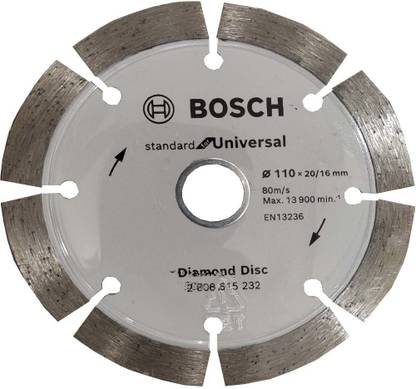 BOSCH 2608615232 MARBLE/GRANITE/CONRETE/BRICK CUTTING BALDE 110X20/16MM - Pack of 5 PCS Nipper