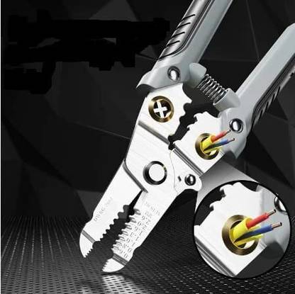SeaRegal Wire Strippers Multi-Functional Wire Cutting Pliers Electrical Stripping Tool Bolt Cutter
