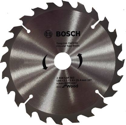 BOSCH TCT 7 Inch x24T ( 184x2.2/1.4x25.4mmx24T) -Pack of 2 pieces Eco for wood Wood Cutter