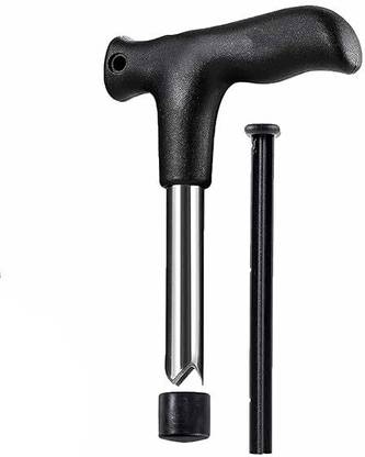 DEEPTECH EXPERTISE Stainless Steel Coconut Opener | Coconut opening tool with handle | Coconut Opener Tool For Home Use | Stainless Steel Coconut Cutter | Metal Cutter