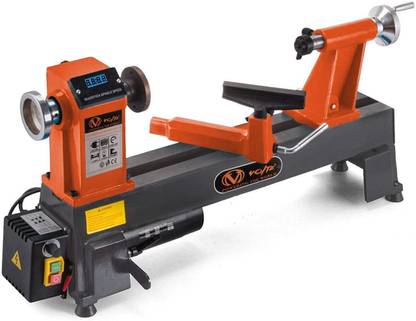 VOLTZ Wood Lathe VZ-WL-2.0 NEWDL-06 550W Digital Readout Benchtop Wood Lathe 12x18inch Variable Speed Lathe Machine Woodturning Lathe Machine Wood Cutter