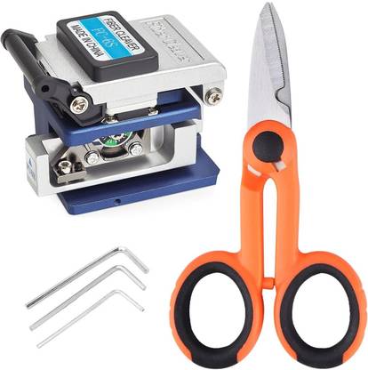Corslet Optical Fiber Cleaver Stripping Cutter Tool 36000 Cleaves With ...