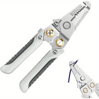 Attilio Multi-function Wire Strippers Electrical Wire Cutter Circlip Plier