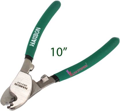 MALFAH ENTERPRISES HANBON 263250 SINGLE HAND CABLE CUTTER 10" Wire Cutter