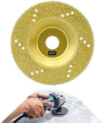 ATC GC4 Vaccum Brazed Bowl Shape 2 in 1 Grinding and cutting Disc Metal Cutter