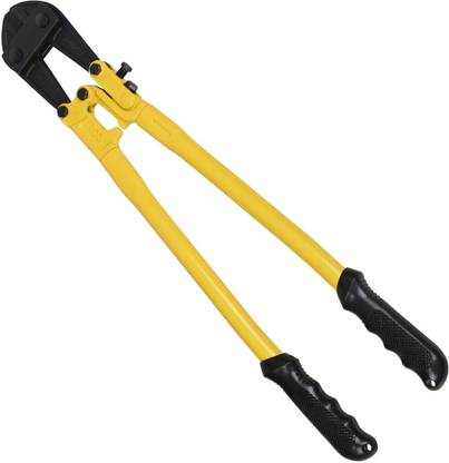 Deli 24" Bolt Cutter Tool Heavy-Duty Chrome Molybdenum Steel Bolt Cutter Thick Insulation PVC Sleeve Easy Adjustment Drop Forged Tempered Cutting Edge Bolt Cutter