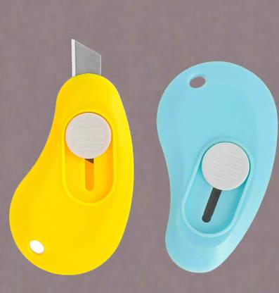 Etrend 2 Pcs Cute Mini Box Cutters DIY Craft Cutters Nipper