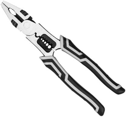 Taxila 5 in 1 Wire Stripping Tool Wire Cutter With Gripping, Wrench, Crimping Hand Tool Lineman Plier