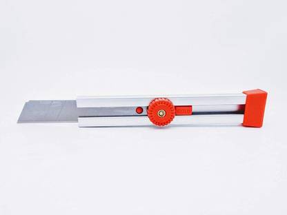 Definite Heavy Unbreakable Metal Body Durable Cutter Blade 18 mm for Factory Home Office Metal Cutter