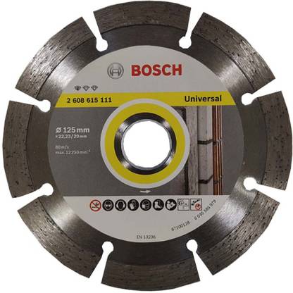 BOSCH 2608615111 MARBLE/GRANITE/CONRETE/BRICK CUTTING BALDE 125X22.23X20MM - Pack of 5 PCS Nipper
