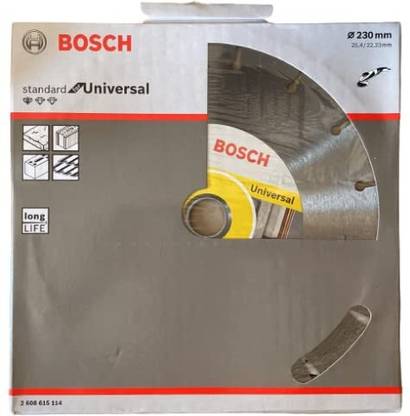 BOSCH Professional Diamond Cutting Blade, 9"/230 mm Diameter & 22.23 mm Bore to Cut Glass Cutter