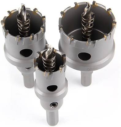 Gadariya King Size 20,25,32 Core drill bits Metal cutting tct hole saw cutter 3pcs Metal Cutter