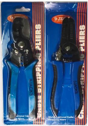 Gadariya King New Automatic Cable Wire Stripper Crimper Crimping Tool Adjustable Plier Cutter Wire Cutter