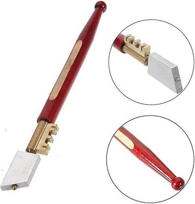 NITYA Diamond Tip Glass Cutter Metal Steel Blade Oil Feed Glass Cutting Repair Craft Tool Kit Glass Cutter