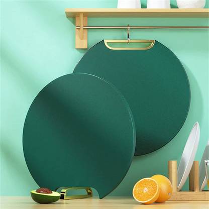 Deoxys Circle Double-Sided Chopping Board Antibacterial Chopping Block Plastic Cutting Board