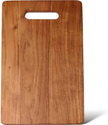 GREEZMAN Thick Wooden Kitchen Chopping Cutting Fruits, Vegetables Anti-Microbial 34x24 Wooden Cutting Board