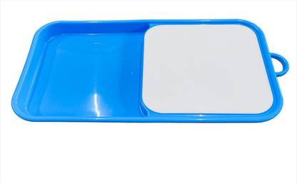 Q8 Twinkle Plastics Easy Chop Chopping Board | Plastic Cutting Board with Drip Tray | Plastic Cutting Board
