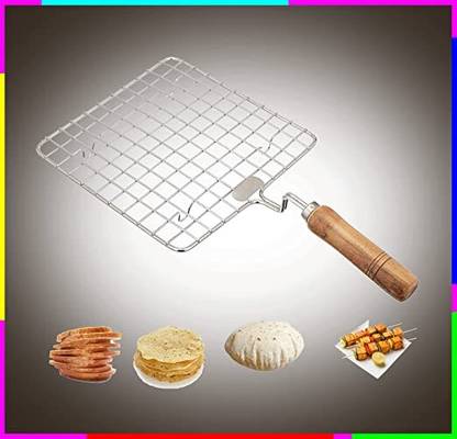 LMR3 Square Roaster Jali For Chiken,paneer,And,Chapati Roaster Stainless Steel Cutting Mat