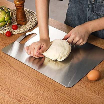 Aarav Enterprises Steel Cutting Board Stainless Steel Cutting Board