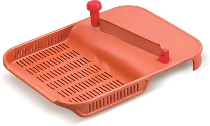 ACTIONWARE Cut N wash Vegetable Chopper Plastic Cutting Board