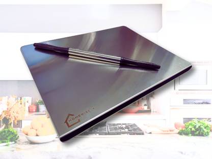 Homewisely 304 Stainless Steel Large Chopping Board Stainless Steel Cutting Board