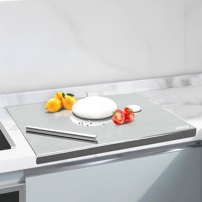 Panca Stainless Steel Chopping Board Big Size For Kitchen, Atta Rolling,Chopping Board Stainless Steel Cutting Board
