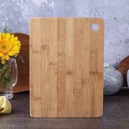 The Indus Valley Bamboo Wood Chopping/Cutting Board for Vegetables/Fruits/Meat - 25cm*15cm Wooden Cutting Board