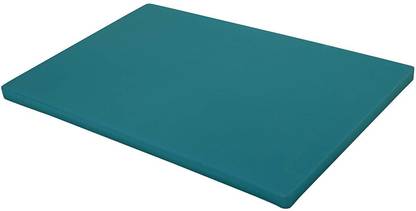 Everbuy Premium Quality Chopping Board for Vegetable Meat Fruits (Green) 18 x 12 Inches Plastic Cutting Board