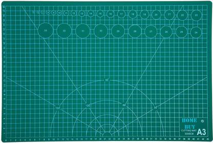 HOME BUY Double Sided Self Healing Eco Friendly 5 Layers Cutting Mat A3 (18x12Inch) Cutting Mat