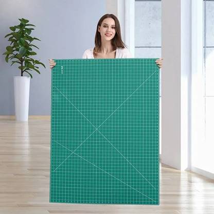 VeriXpress Flexible Cutting Mat, A0 Size, Self-Healing, 5 Layered, Double Sided (Green) Cutting Mat
