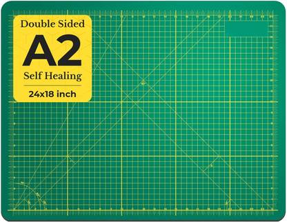 KRYTONE A2 Cutting Mat for Sewing, Self Healing Double Sided Quilting Crafts Mat Cutting Mat