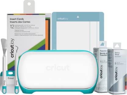 Cricut Joy Essential Bundle Includes, Machine,Vinyl,Insert Card,Card Mat,Transfer Tape Cutting Mat