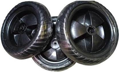 Janki Kids Tricycles front wheel only with EVA Wheel, DIY Drift Wheel Road Bicycle Wheel